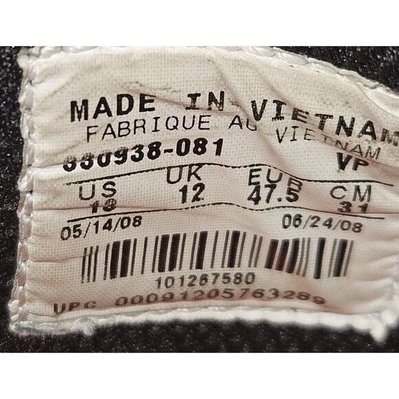 Rare Nike Dunk Low Orange Fog Black 2008 - 330938-081 Size 13 US Mens - Picture 9 of 9